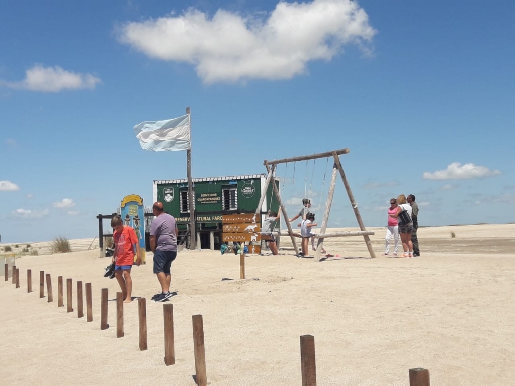 Beach fishing activities