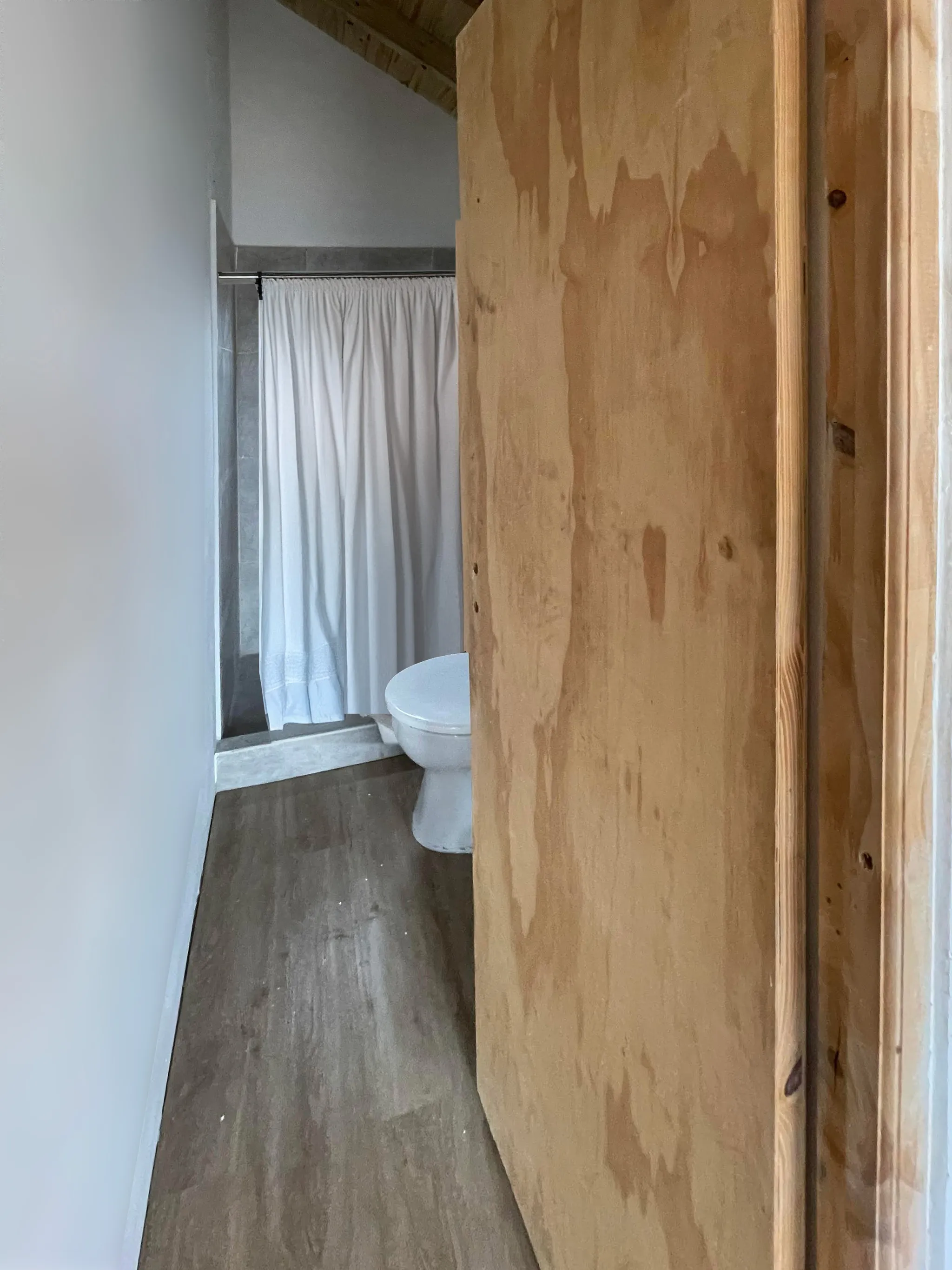 Modern bathroom facilities