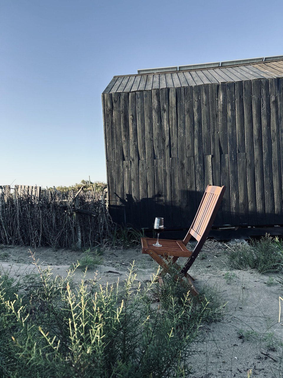 Outdoor contemplation space